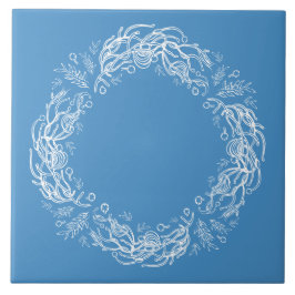 Azulejo De Cerâmica Unique Vintage Botanical.