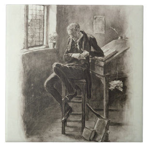 Azulejo De Cerâmica Uriah Heep, 'de Charles Dickens: Uma bisbolhetice