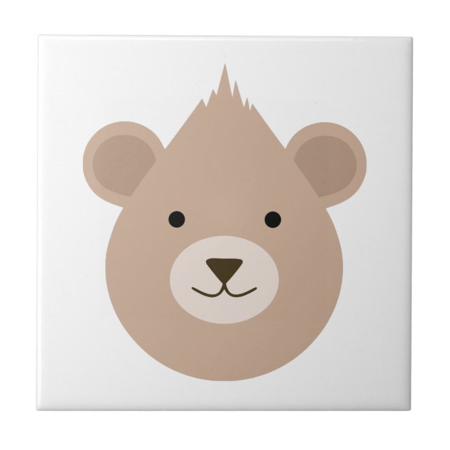 Azulejo De Cerâmica urso (Frente)