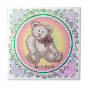 Azulejo De Cerâmica Urso de Teddy