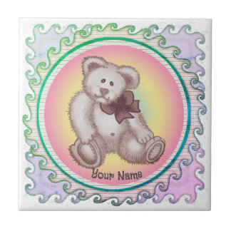 Azulejo De Cerâmica Urso de Teddy