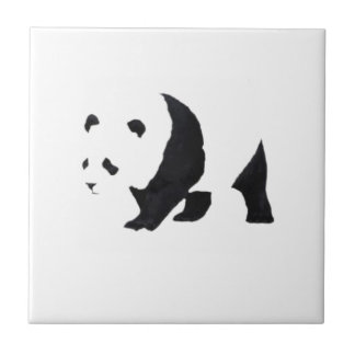 Azulejo De Cerâmica Urso panda grande