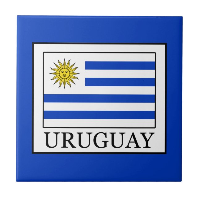 Azulejo De Cerâmica Uruguai (Frente)