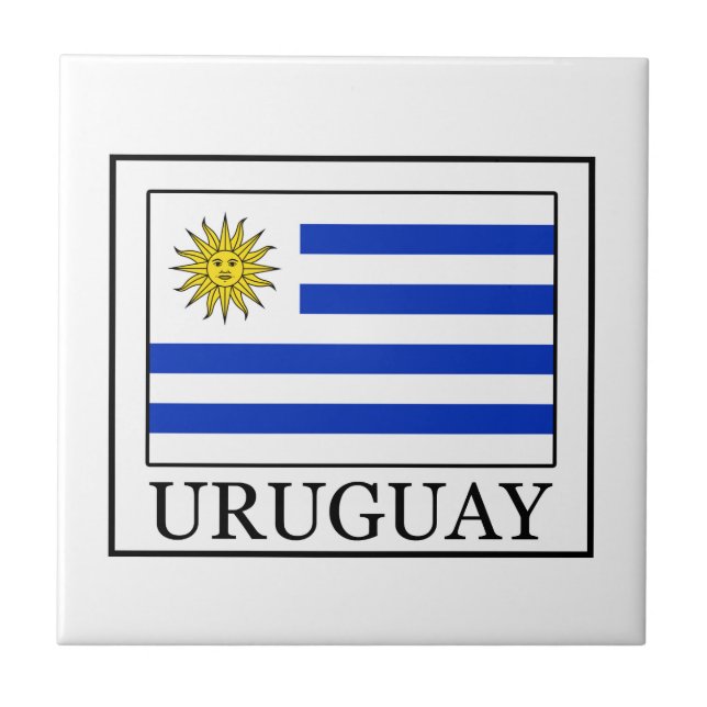 Azulejo De Cerâmica Uruguai (Frente)