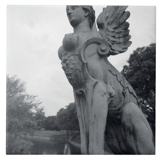 Azulejo De Cerâmica Uruguai, Montevideo, Barrio Prado, mitologia (Frente)