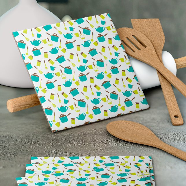 Azulejo De Cerâmica Utensílios de cozinha, de cozinha, de cutelaria, d (Criador carregado)