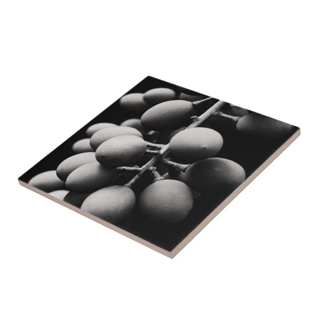 Azulejo De Cerâmica uvas para um dia azedo (Lateral)