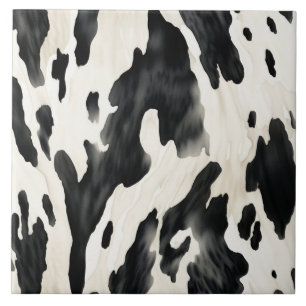 Azulejo De Cerâmica Vaca Animal de Fazenda Ocidental