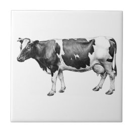 Azulejo De Cerâmica Vaca Leiteira Vencedora