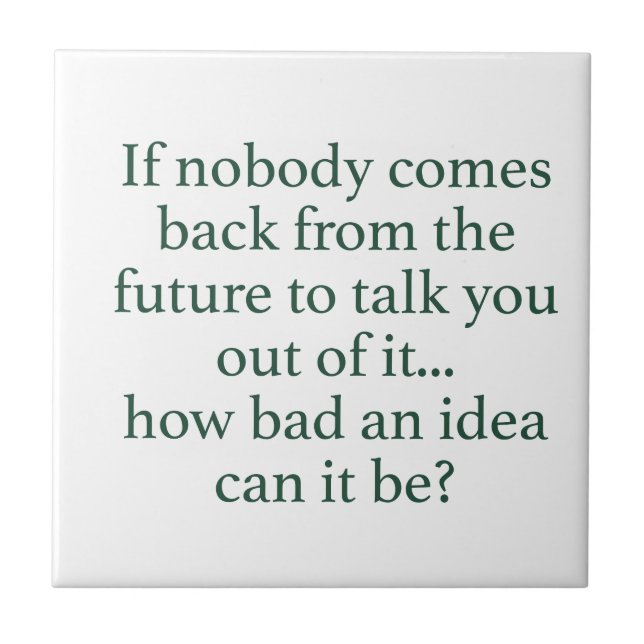 Azulejo De Cerâmica Vai Lá! (Frente)