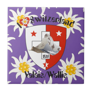 Azulejo De Cerâmica Valais, Wallis Suíça lajota/