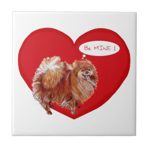 Azulejo De Cerâmica Valentine de Pomerânia