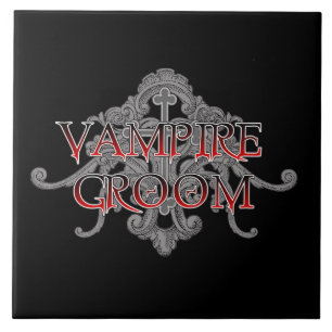 Azulejo De Cerâmica Vampire Groom