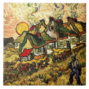 Azulejo De Cerâmica Van Gogh: Algodão Assustado no Sol