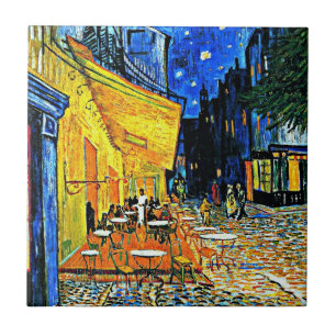 Azulejo De Cerâmica Van Gogh - Cafe Terrace