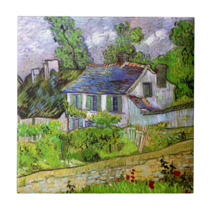 Azulejo De Cerâmica Van Gogh - Casas em Auvers