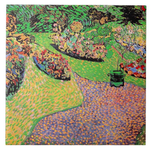 Azulejo De Cerâmica Van Gogh - Jardim em Auvers