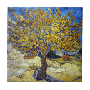 Azulejo De Cerâmica Van Gogh Mulberry Tree Masterpart Art
