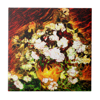 Azulejo De Cerâmica Van Gogh - rosas