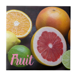 Azulejo De Cerâmica Variação da laranja, limão, mandarina,