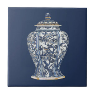 Azulejo De Cerâmica Vase de Porcelana Azul e Branco pelo Vision Studio