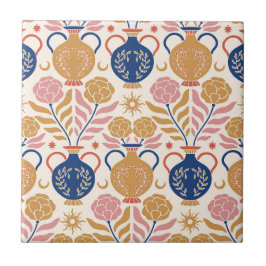 Azulejo De Cerâmica vasos florais