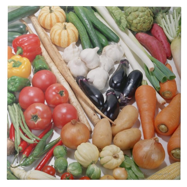 Azulejo De Cerâmica Vegetais 6 (Frente)