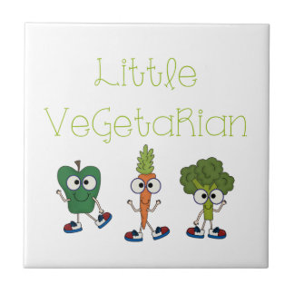 Azulejo De Cerâmica Vegetariano pequeno