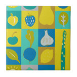 Azulejo De Cerâmica Veggie Blocks I<br><div class="desc">Home Décor</div>