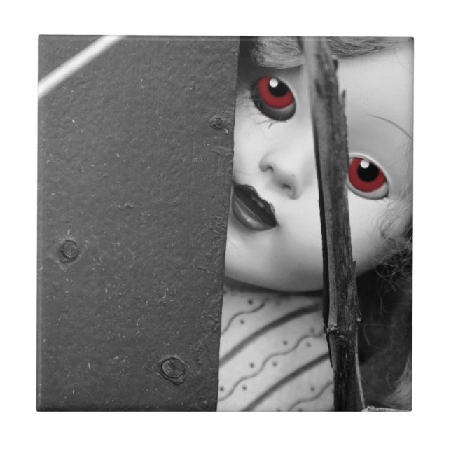 Azulejo De Cerâmica Vejo Você (Frente)