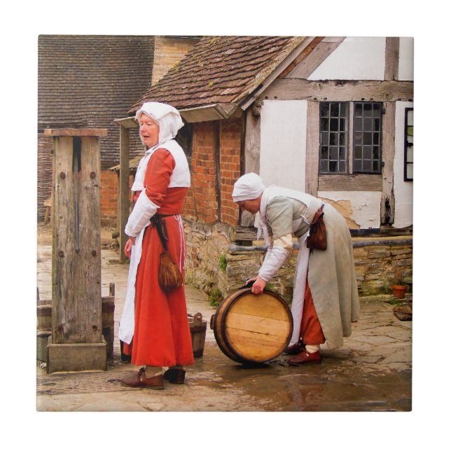 AZULEJO DE CERÂMICA  VELHA INGLATERRA (Frente)