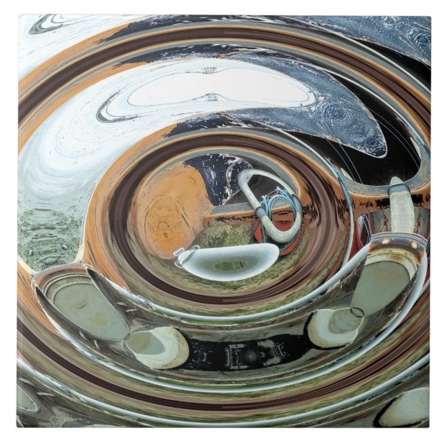 AZULEJO DE CERÂMICA  VELHA INGLATERRA (Frente)