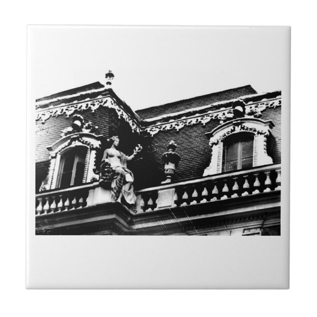 Azulejo De Cerâmica Velho Foto Versailles (Frente)