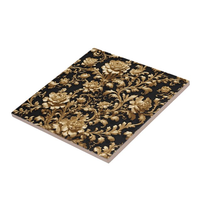 Azulejo De Cerâmica Velvet Noir (Lateral)