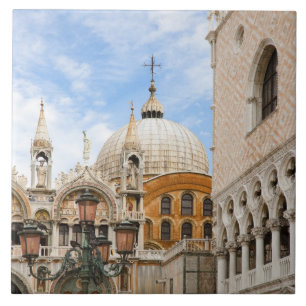 Azulejo De Cerâmica Veneza, Veneto, Itália - As aves estão empoleira
