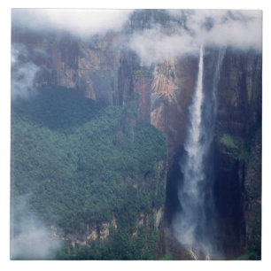 Azulejo De Cerâmica Venezuela, Cataratas do Anjo, Parque Nacional Cana