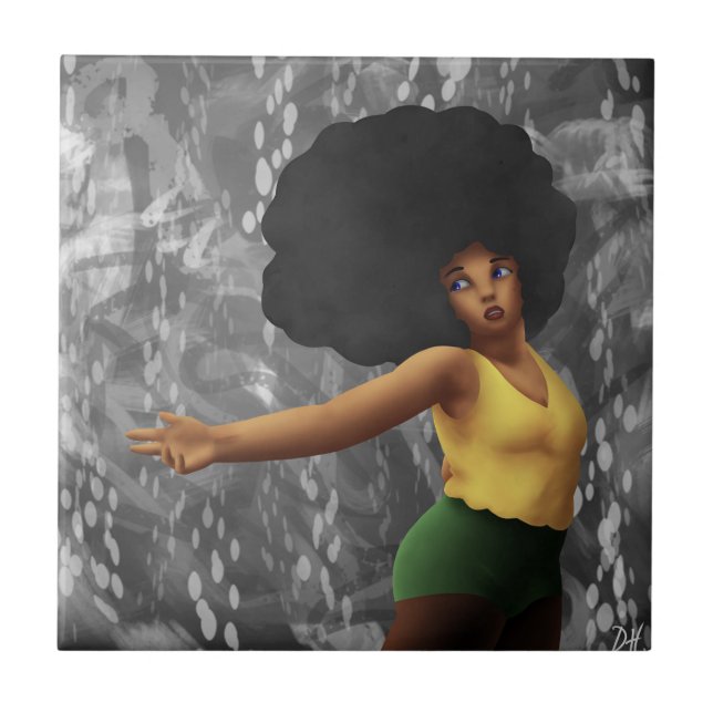 Azulejo De Cerâmica venha comigo (Frente)