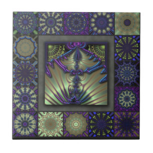 Azulejo De Cerâmica Vento da safira