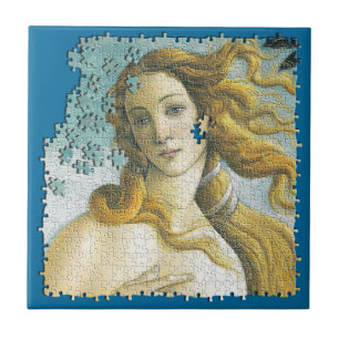 Azulejo De Cerâmica Venus Botticelli quebra-cabeça