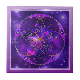 Azulejo De Cerâmica Venus Flower of Love fineART Universe