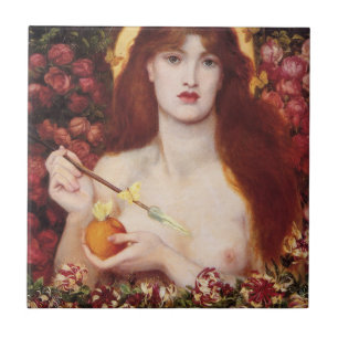 Azulejo De Cerâmica Venus Verticordia (por Dante Gabriel Rossetti)