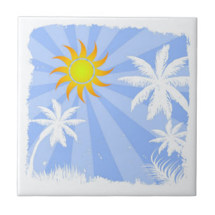 Azulejo De Cerâmica Verão tropical