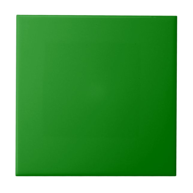 Azulejo De Cerâmica Verde (Frente)