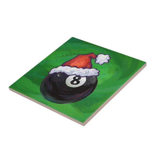 Azulejo De Cerâmica Verde de Natal 8 (Lateral)