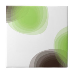 Azulejo De Cerâmica Verde, moderno, simples, gráfico abstrato de flore