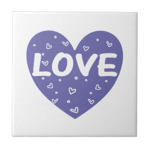 Azulejo De Cerâmica Veri Peri Love Heart