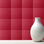 Azulejo De Cerâmica Vermelho chinês de cor sólida<br><div class="desc">Design vermelho chinês de cor sólida.</div>