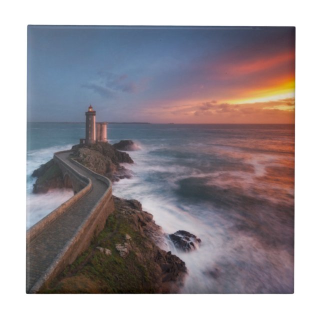 Azulejo De Cerâmica Vermelho do prazer (Frente)