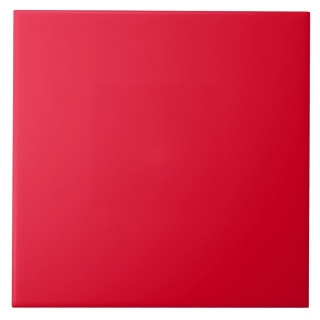 Azulejo De Cerâmica vermelho espanhol (Frente)