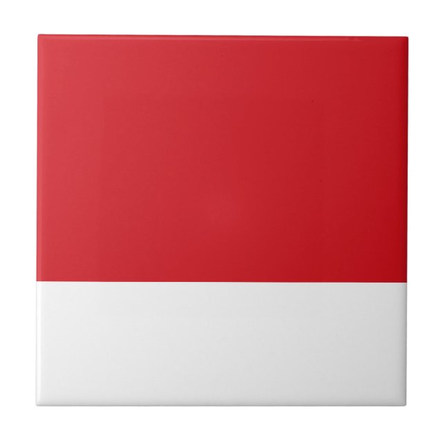 Azulejo De Cerâmica Vermelho listrado (Frente)